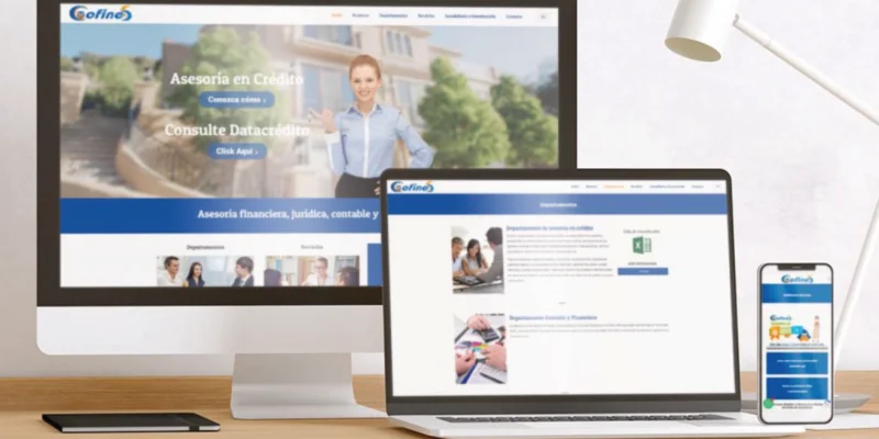 Desarrollo web corporativo para empresa financiera | Ingenia