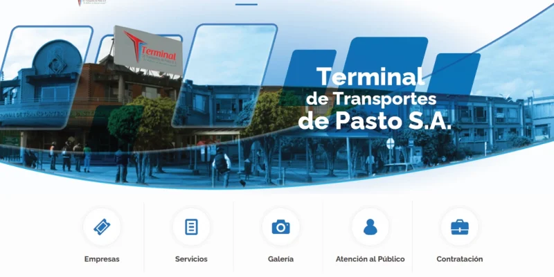 Portal web moderno y sistema de destinos inteligentes para la Terminal de Pasto con video 3D